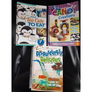 Set of 3 Cook Books Spiral Bound